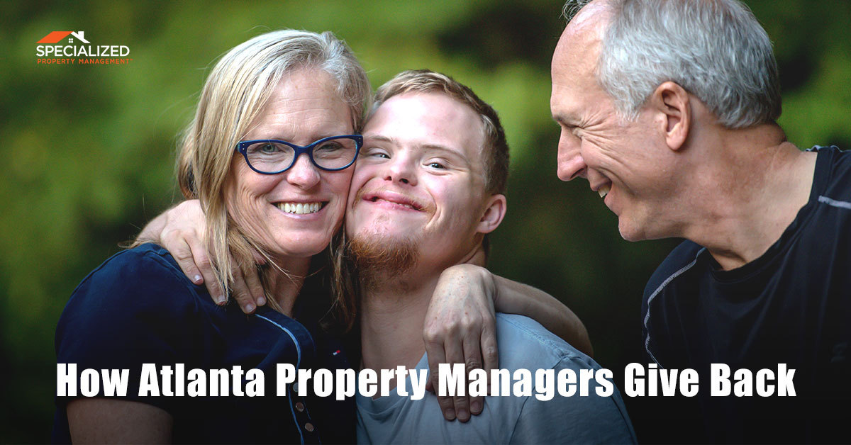 How Atlanta Property Managers Give Back