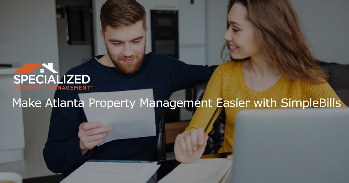 Atlanta Property Management Simple Bills Property Managment