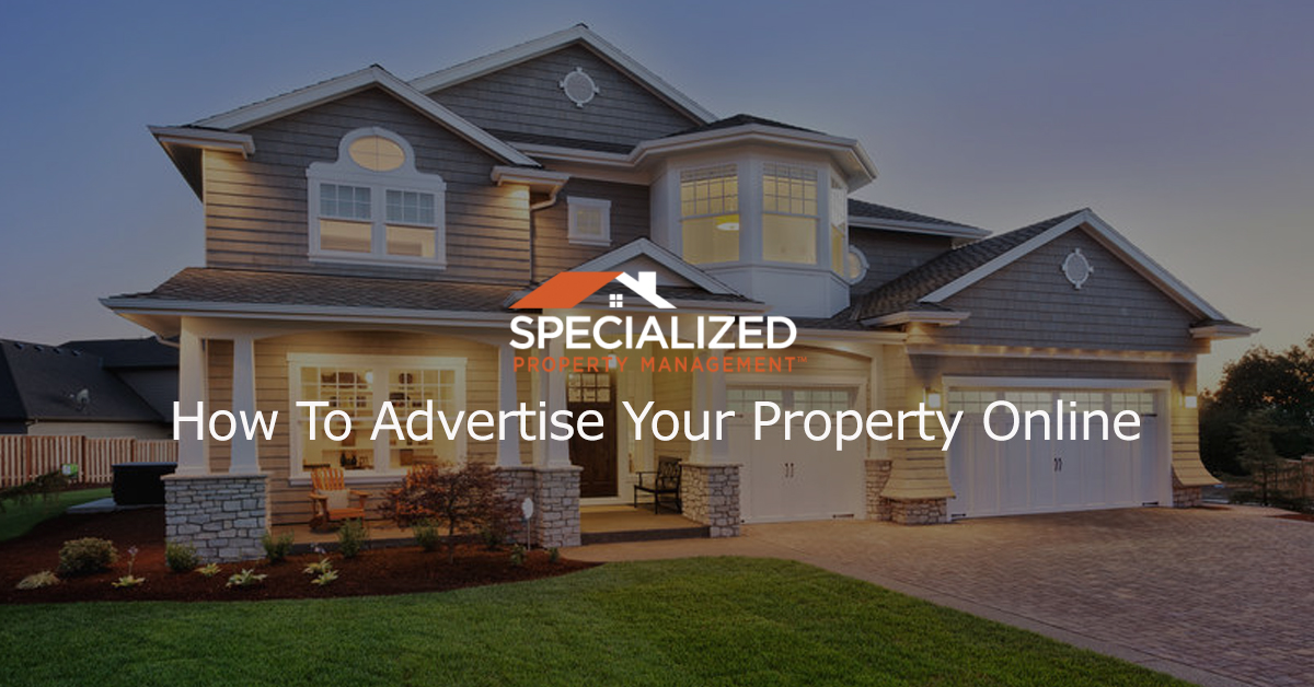 How To Advertise Your Property Online